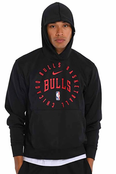 Nike Chicago Bulls Erkek Basketbol Sweatshirt