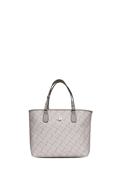 U.S. Polo Assn. White Gray Women's Shoulder Bag Us24106