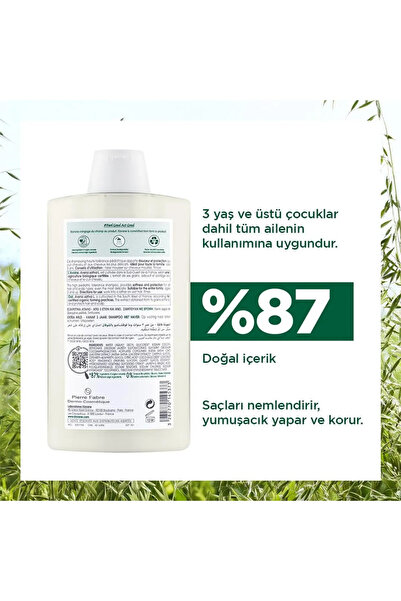 Klorane Yulaf İçerikli Ultra Hassas Şampuan 400 ml