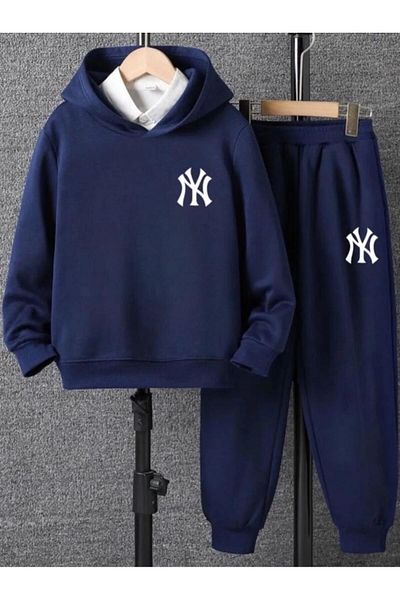 K&S Σετ αθλητική φόρμα με στάμπα Ny