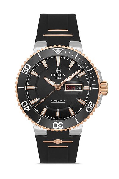 Hislon Men's Wristwatch S.Sd137T-04Br