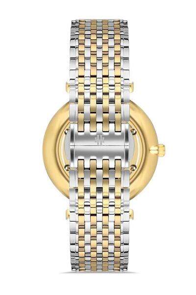 Hislon Cl119t-03sg Men's Gold Wristwatch - Thin Slim Cut