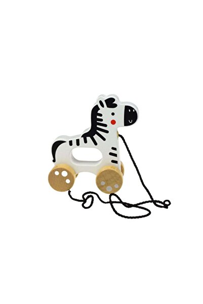 Tooky Toy سحب على طول - زيبرا