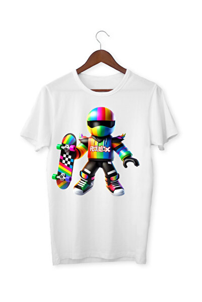ALPŞAN TİCARET Roblox T-Shirt, Kids & Adults T-Shirt, Roblox Model