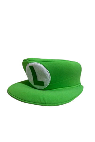 Beşik Kostüm Süper Mario Luigi Şapkası Çocuk