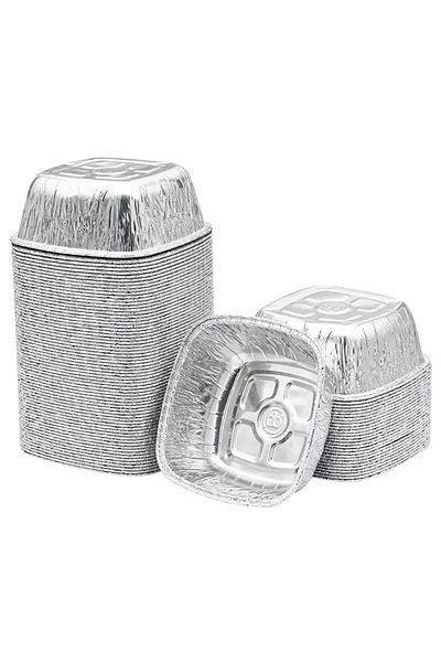 YOK YOK AMBALAJ 500 Pieces Aluminum Rice Pudding and Soup Bowl