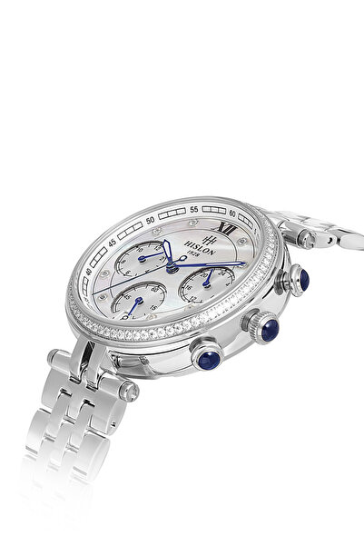 Hislon Qt144S-10Ss Women Wrist Watch