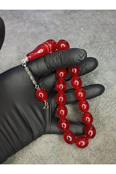Mos Tespih Şak Şak Mascot Powder Amber Prayer Beads