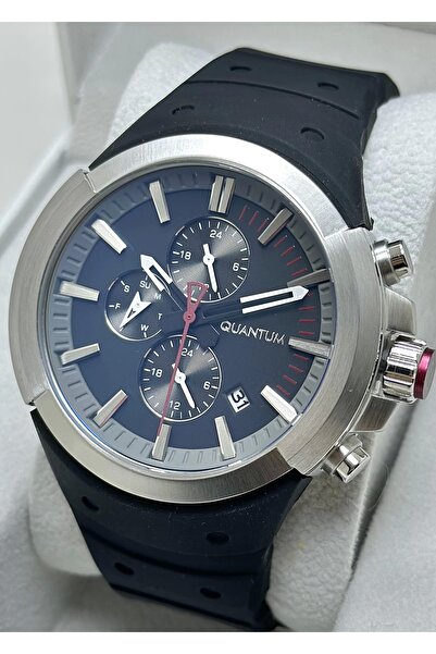 Quantum Men's Wristwatch - Silicone Cord