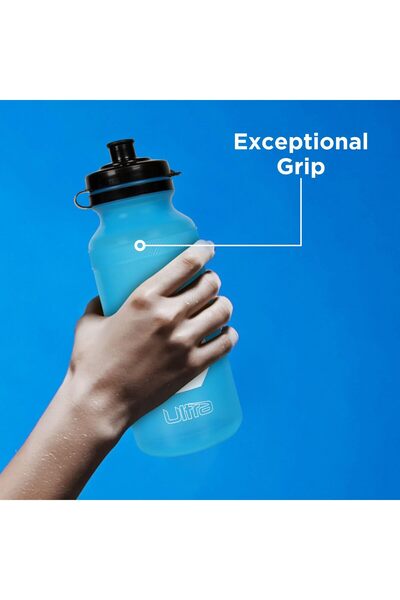 Nivia Ultra Sipper Bottle (GREY, 600ML) For Gym, Cycling, Running, Training & Sports Water Bottle