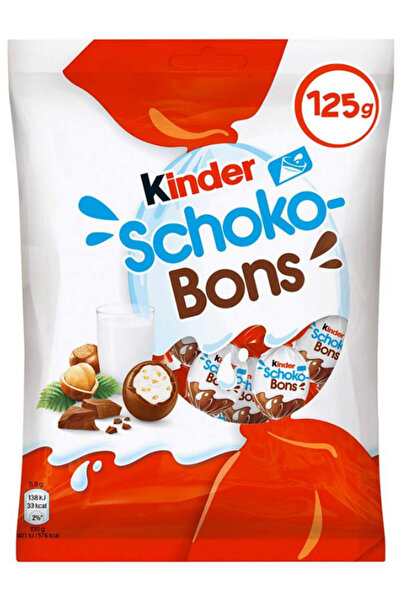 Kinder Schoko Bons Sütlü Çikolata 125 Gr