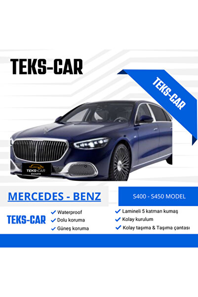 TEKS CAR Mercedes S400 - S450 Model Güneş -dolu&kar Koruyucu 4 Mevsim Oto Bra...