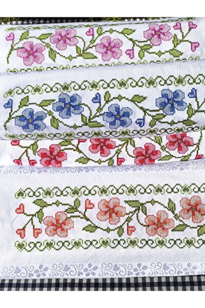 Peacock Вишиті канвасом преміум-подарункові та весільні рушники