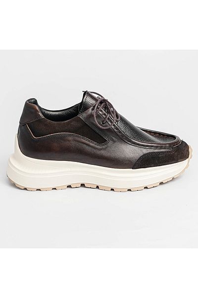 TETRİ Tetri K525 Juno Model din piele naturală, lucrați manual, pantofi casual maro pentru bărbați