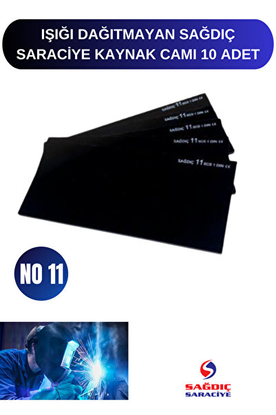 Sağdıç Saraciye Welding Glass for Groomsmen -10 Pieces 11 Number