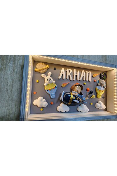 Özlem Bebek Işıklı Kapı Süsü