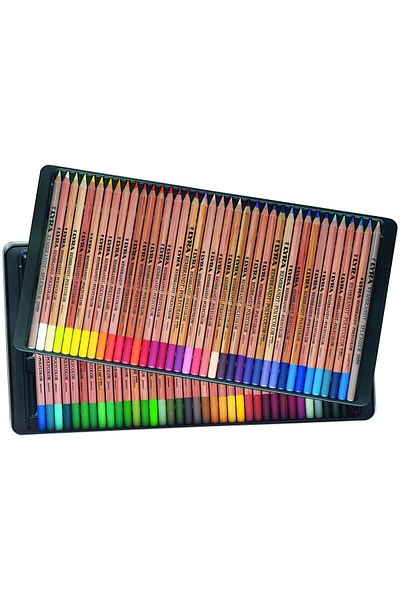LYRA مجموعة أقلام تلوين جافة من Rembrandt Polycolor مكونة من 72 قطعة