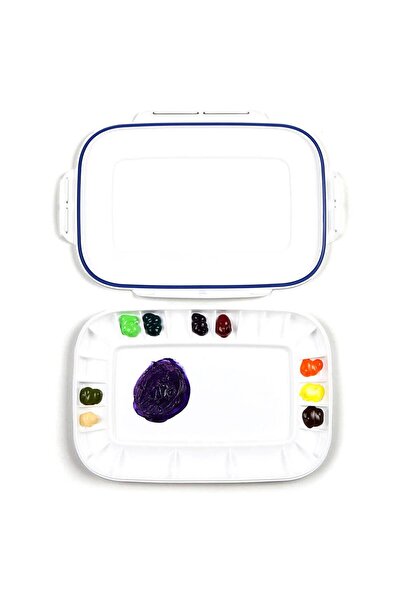 Mijello Artelier Airtigh Kapaklı Dikdörtgen Palet 24 MAP-3025