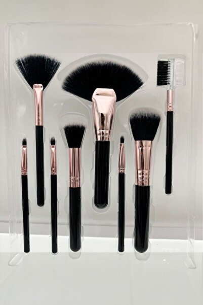 Chavin Набір з 8 макіяжних пензликів - для рум'ян, тонального крему, тіней та пудри - Cin824sy