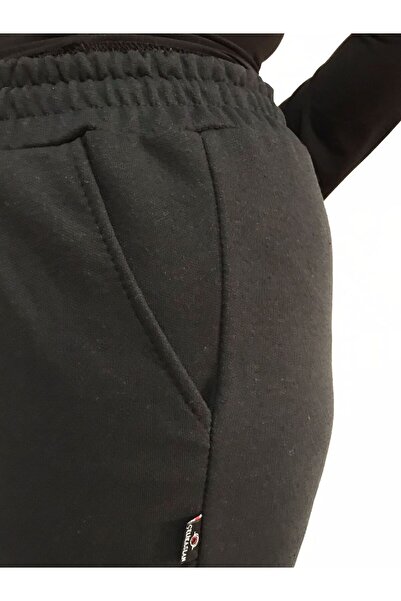 JustBS Ženska sportska odjeća crna Elastični porub trenirka