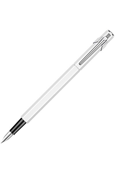 Caran d'Ache 849 Dolma Kalem Beyaz M 840.001