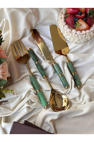 Mikasa Moor Brook Gold Green Servis Seti 4'Lü