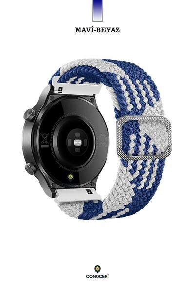 CONOCER Xiaomi Redmi Watch 5 Active / Lite Uyumlu Dokuma Hasır Mikrofiber Kordon