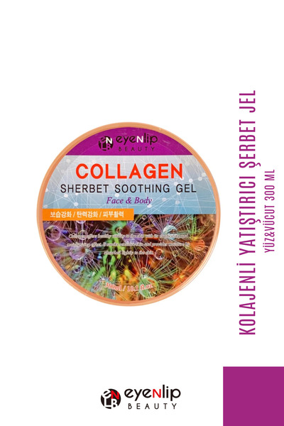 Eyenlip Beauty Kolajenli Yatıştırıcı Şerbet Yüz Ve Vücut Jeli 300 ml