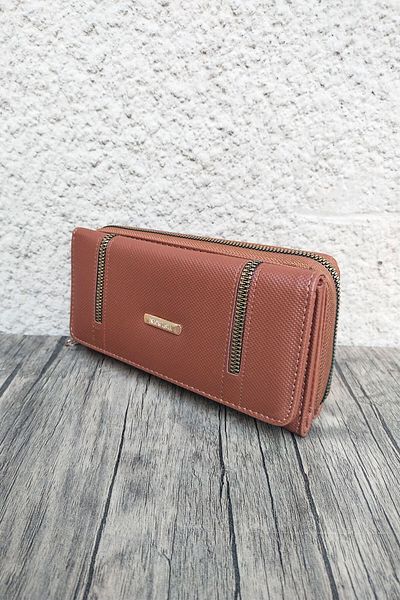 Lederax Ld191 Дамски портфейл от изкуствена кожа с отделение за телефон