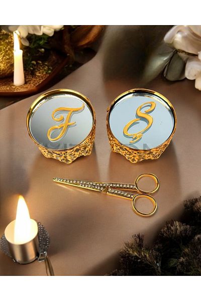 CyzHome Splendore Mirrored Rises and Promise Scissors