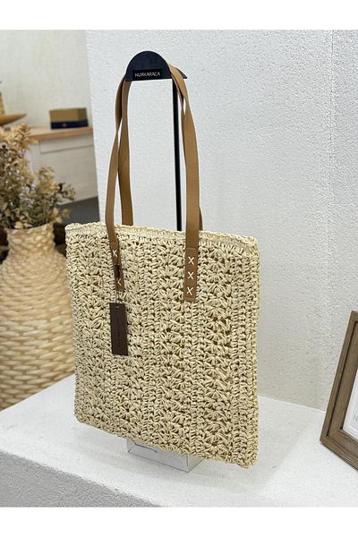 Matthew Cox Hsr1177 Model Women's Straw Handbag