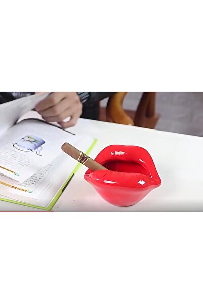 Lina Art hediyelik Pro İçen Dudak Küllük , Sevgiliye En ÖZel Hediye