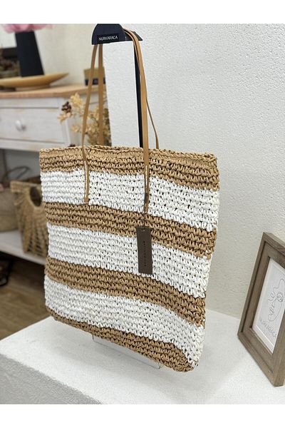 Matthew Cox Hsr1179 Model Women's Straw Handbag
