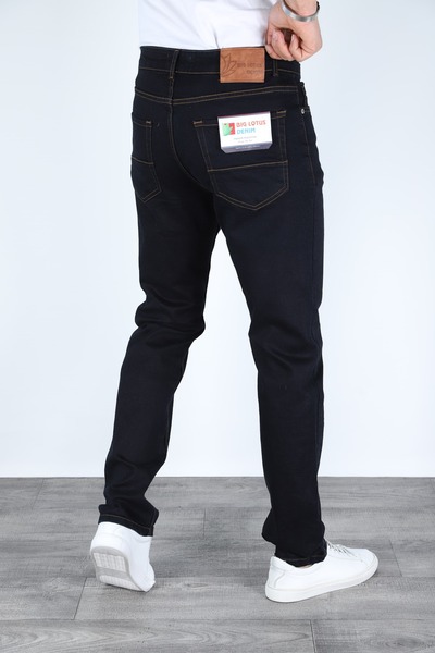 MYRAB DENİM Чоловічі джинси Regular Fit з ефектом непраного вигляду