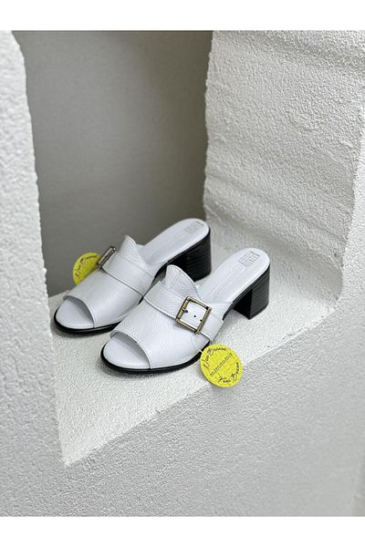 Mammamia D24YT-2360 PAPUCI CU CATARAMĂ PIELE VERABILĂ 6CM TOC FEMEI