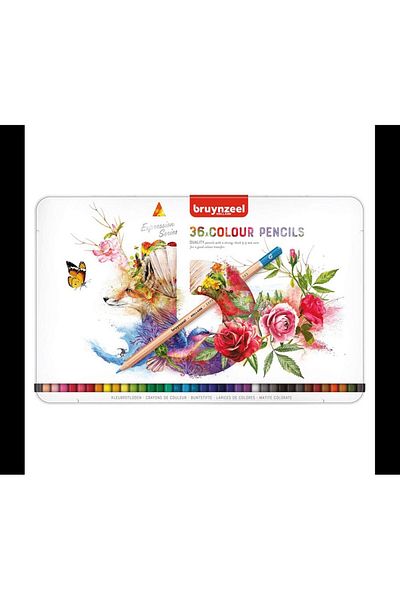Bruynzeel Expression Series - Set of 36 Dry Crayons