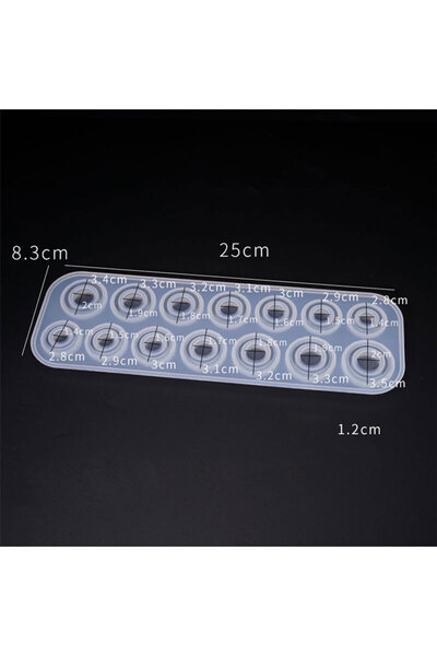 Generic Resin art rings silicone mold