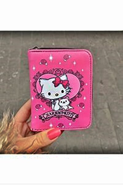 galaxyboutique Hello Kitty Baskılı Suni Cüzdan