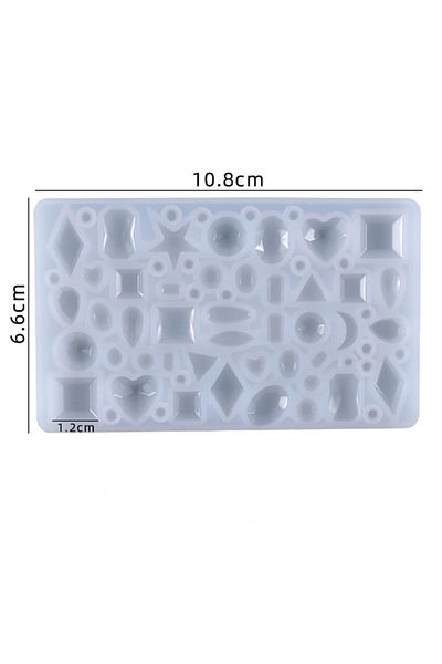 Generic قوالب السيليكون على شكل أحجار فنية من الراتينج