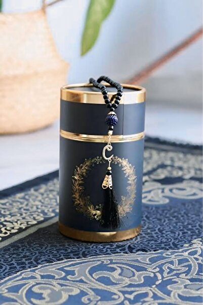 Bilge KABELİ TESBİH SECCADE SETİ (SİLİNDİR KUTU)