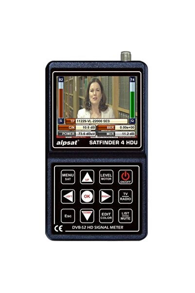 Genel Markalar Satfinder 4 Hd Ultra Görüntülü Full Hd Uydu Bulucu
