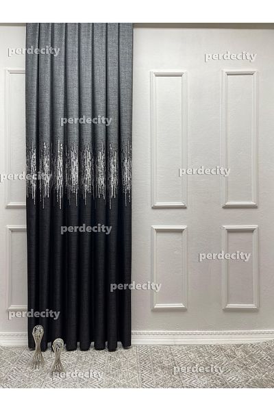 PERDECITY Perdeaua de fundal model Veneția 100cm potrivită pentru orice cameră 1x3 pile încărcate