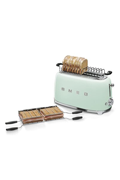 SMEG 2*2 Slice Toast Pastel Green - Tsf02Pgeu