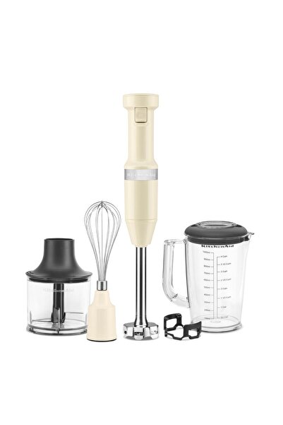Kitchenaid Aksesuarlı El Blenderi 5KHBV83EAC -Almond Cream