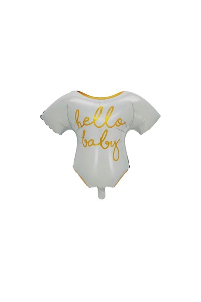 Generic Brand Hello Baby - Foil Balloon Cut Dress
