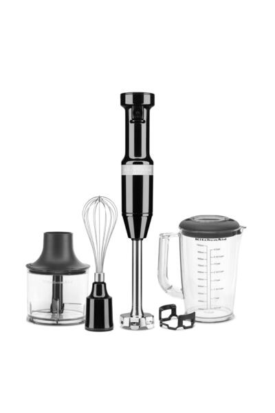 Kitchenaid Aksesuarlı El Blenderi 5KHBV83EOB Onyx Black