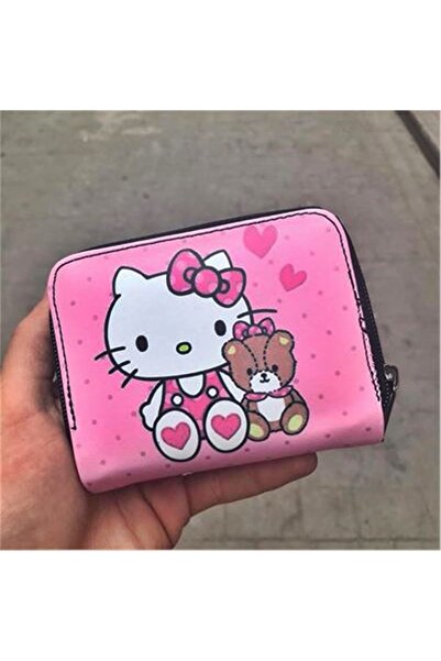galaxyboutique Штучна шкіра гаманець з принтом Hello Kitty