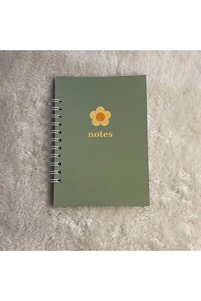 Nurmurs Papatyalı notes çiçekli tatlı Çizgili Defter