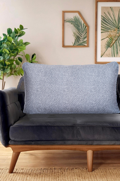 AYPETEKS Kadife Teddy Koltuk Sırt Kırlent KIlıfı