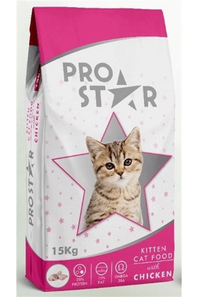 ProStar Yavru Kedi Maması Tavuklu 15 kg